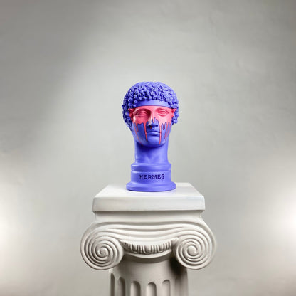 Hermes Bust - Purple