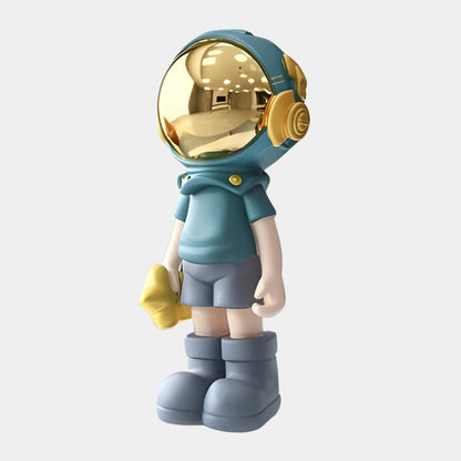 Small Galactic Blue Astronaut Buddy Figure - 36cm